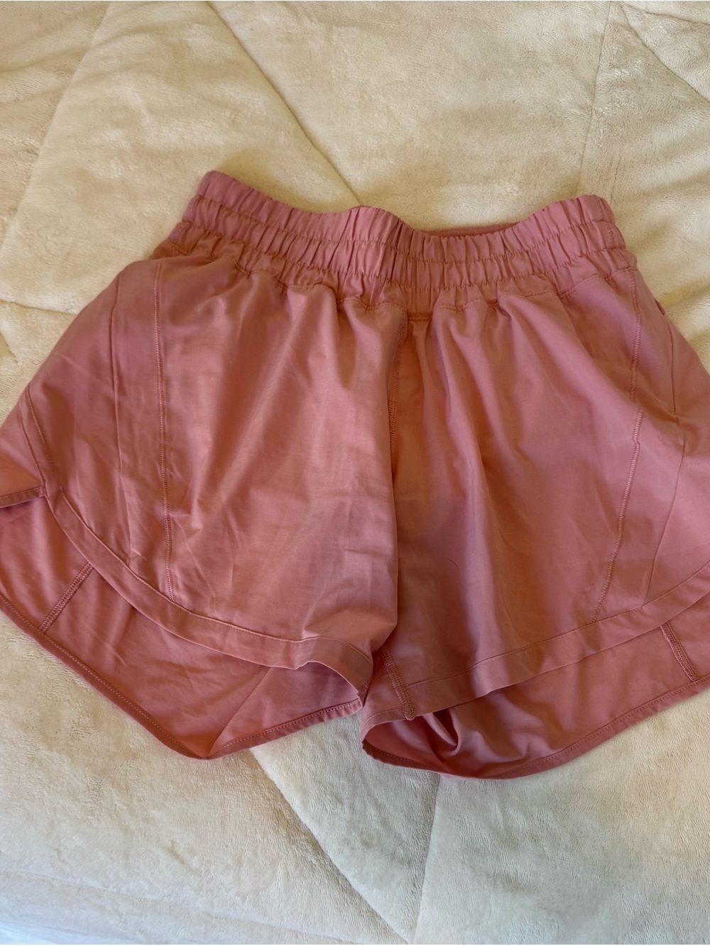 Women's Pink Track That 4” Shorts size